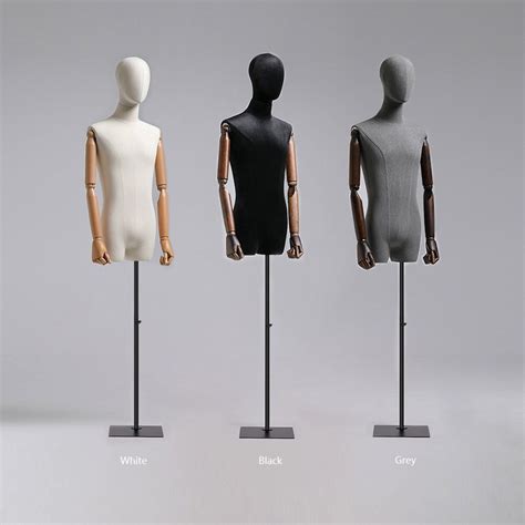 torso mannequin display|male torso mannequin with stand.